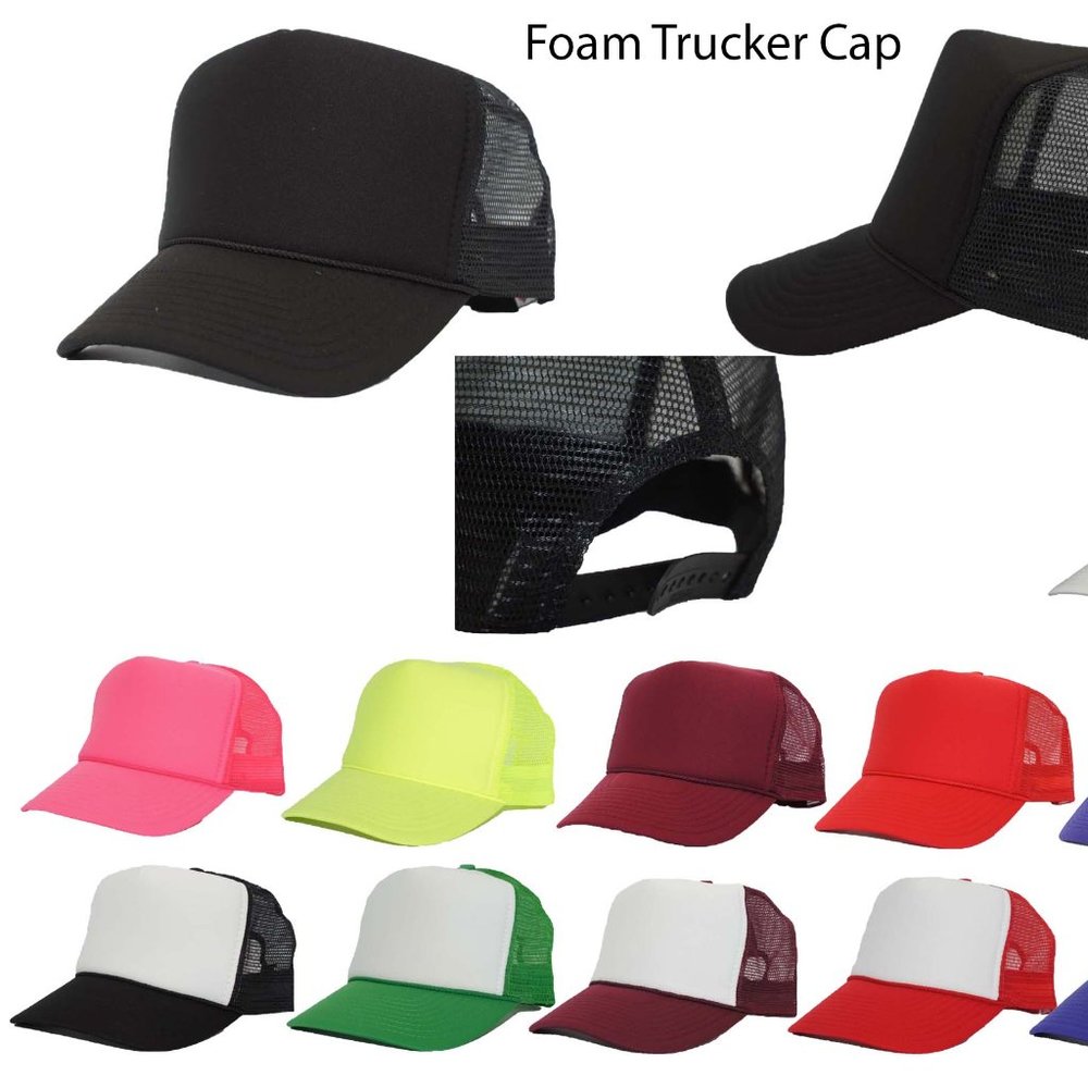 5 Panel Trucker Cap Mesh Cap Baseball Cap